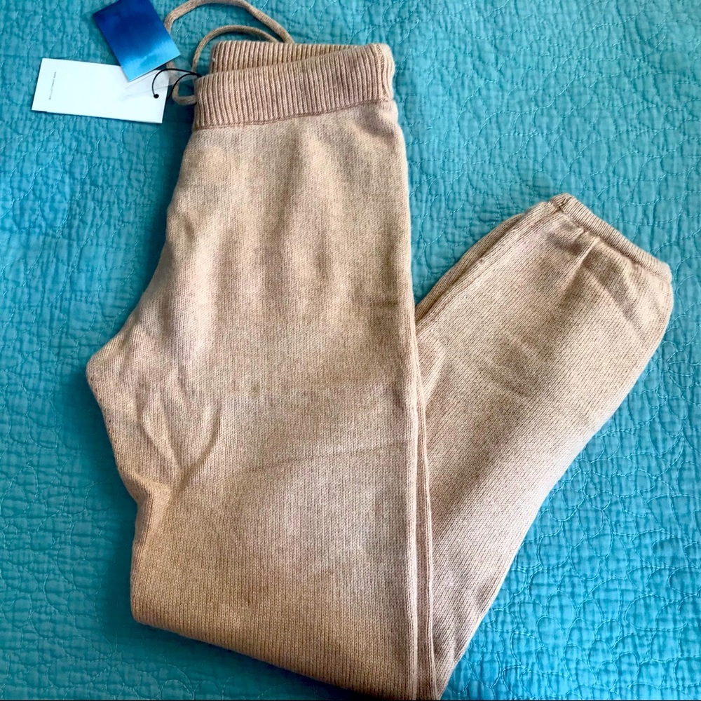 NWT John Elliott Two Tone Cashmere Sweatpants - XS